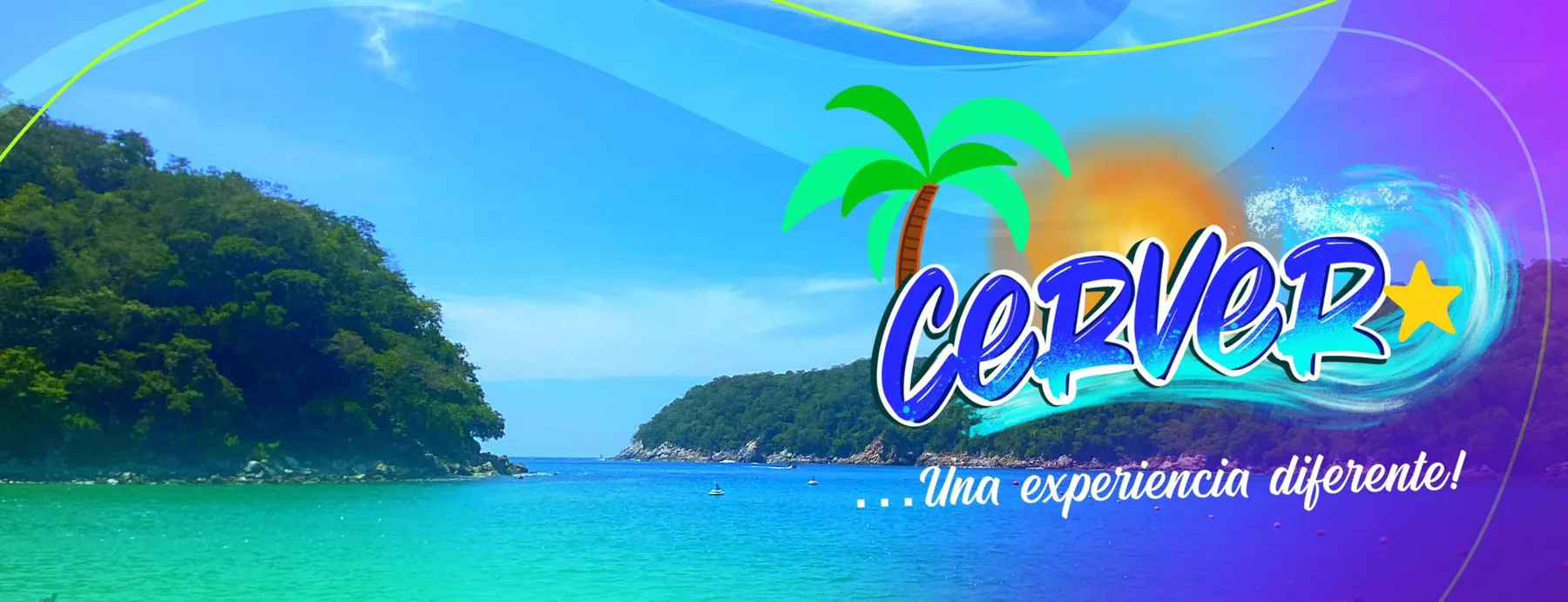 Playa y logo CerVer